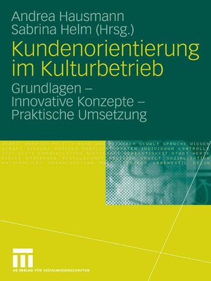 cover image of Kundenorientierung im Kulturbetrieb